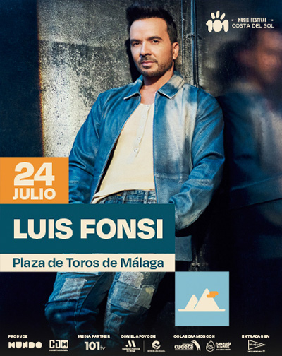 Concierto Luis Fonsi en Málaga
