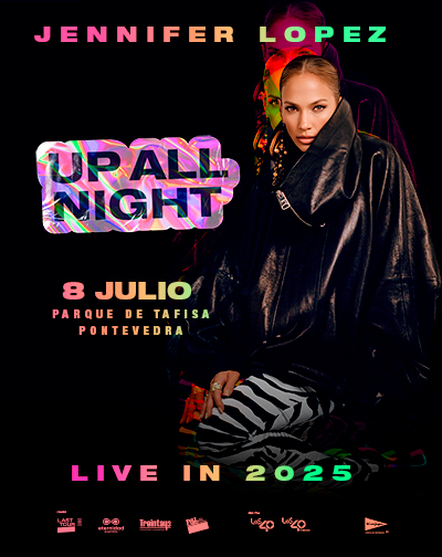 Concierto Jennifer López - Up All Night Live in 2025 en Pontevedra