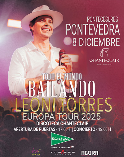 Concierto Leoni Torres en Pontevedra