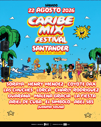Caribe Mix 2026 en Exterior Virgen del Mar