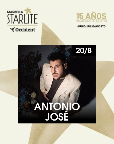 Antonio José - Starlite Occident 2026