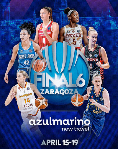 Entradas Final 6 EuroLeague Women en Zaragoza