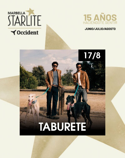 Taburete – Starlite Occident 2026