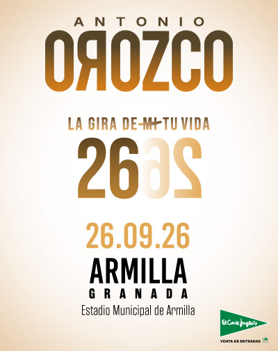 Antonio Orozco en Estadio Municipal de Armilla