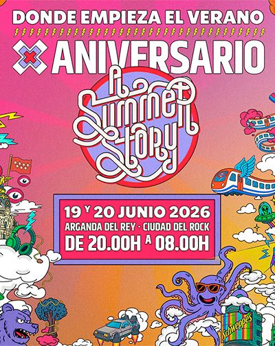 Concierto A Summer Story Festival 2026 en Madrid