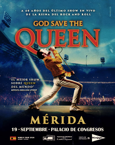 God Save The Queen en Palacio de Congresos de Mérida
