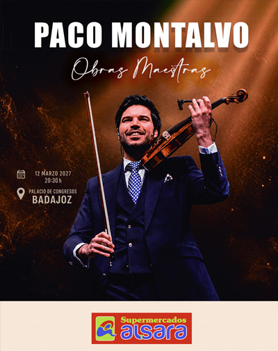 Concierto Paco Montalvo - Obras Maestras en Badajoz
