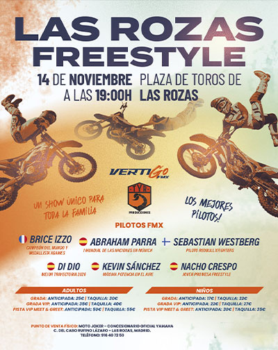 Entradas Las Rozas Freestyle en Madrid
