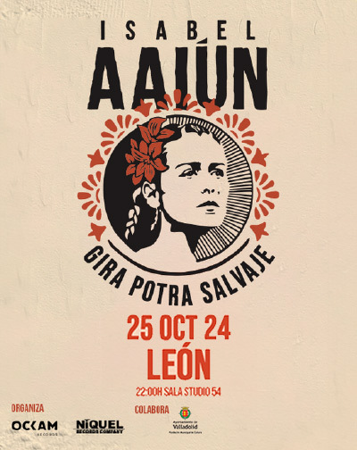 Concierto Isabel Aaiún - Gira Potra Salvaje en León