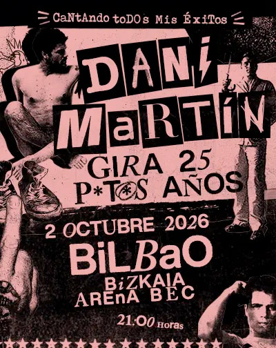 Dani Martín en BIZKAIA ARENA - BEC