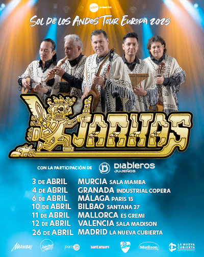 Concierto Los Kjarkas en Málaga