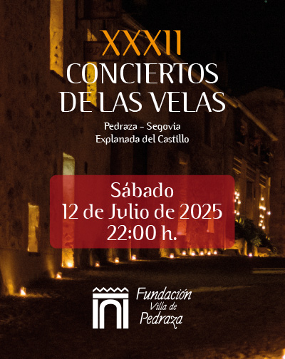 Concierto Concierto de las Velas. Día 12 Julio 2025 en Segovia