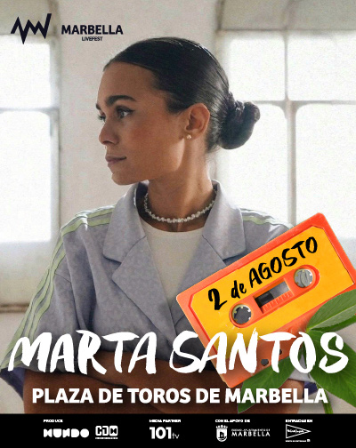 Concierto Marta Santos - Marbella Livefest en Málaga