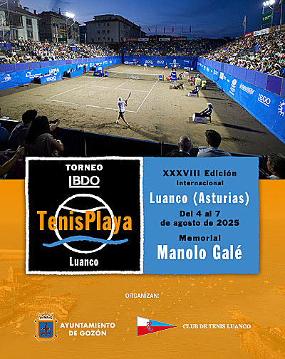 Entradas XXXVIII Torneo BDO - Tenis Playa Luanco en Asturias