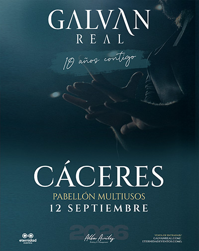 Galván Real en Pabellón Multiusos Ciudad de Cáceres