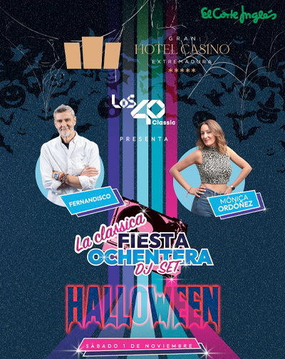 Entradas Los 40 La Classica Fiesta Ochentera DJ Set Halloween en Badajoz