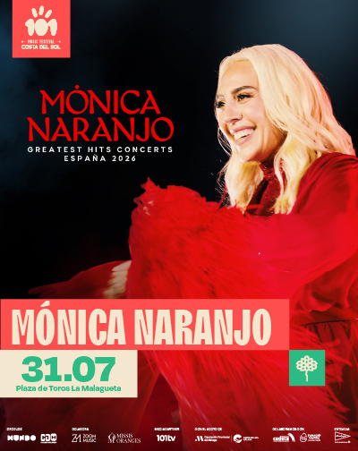 Mónica Naranjo en Plaza de Toros de La Malagueta