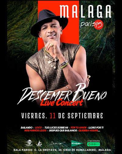 Descemer Bueno en Sala París 15