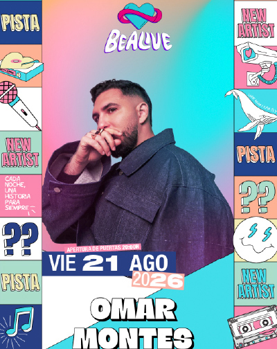 BeAlive Feat OMAR MONTES en Live Punta Umbría