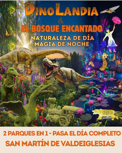 Entradas Dinolandia & El Bosque Encantado en Madrid