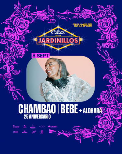 Chambao + Bebe + Aldhara en Caseta de los Jardinillos de la Feria