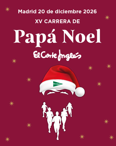 Carrera El Corte Inglés Papá Noel