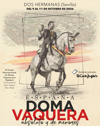 LV Campeonato de España de Doma Vaquera Absoluto y de Menores - ABONO 4 DIAS