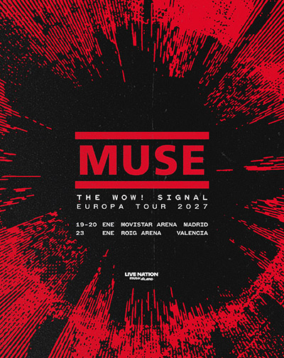 Concierto Muse - The Wow! Signal Europa Tour en Madrid